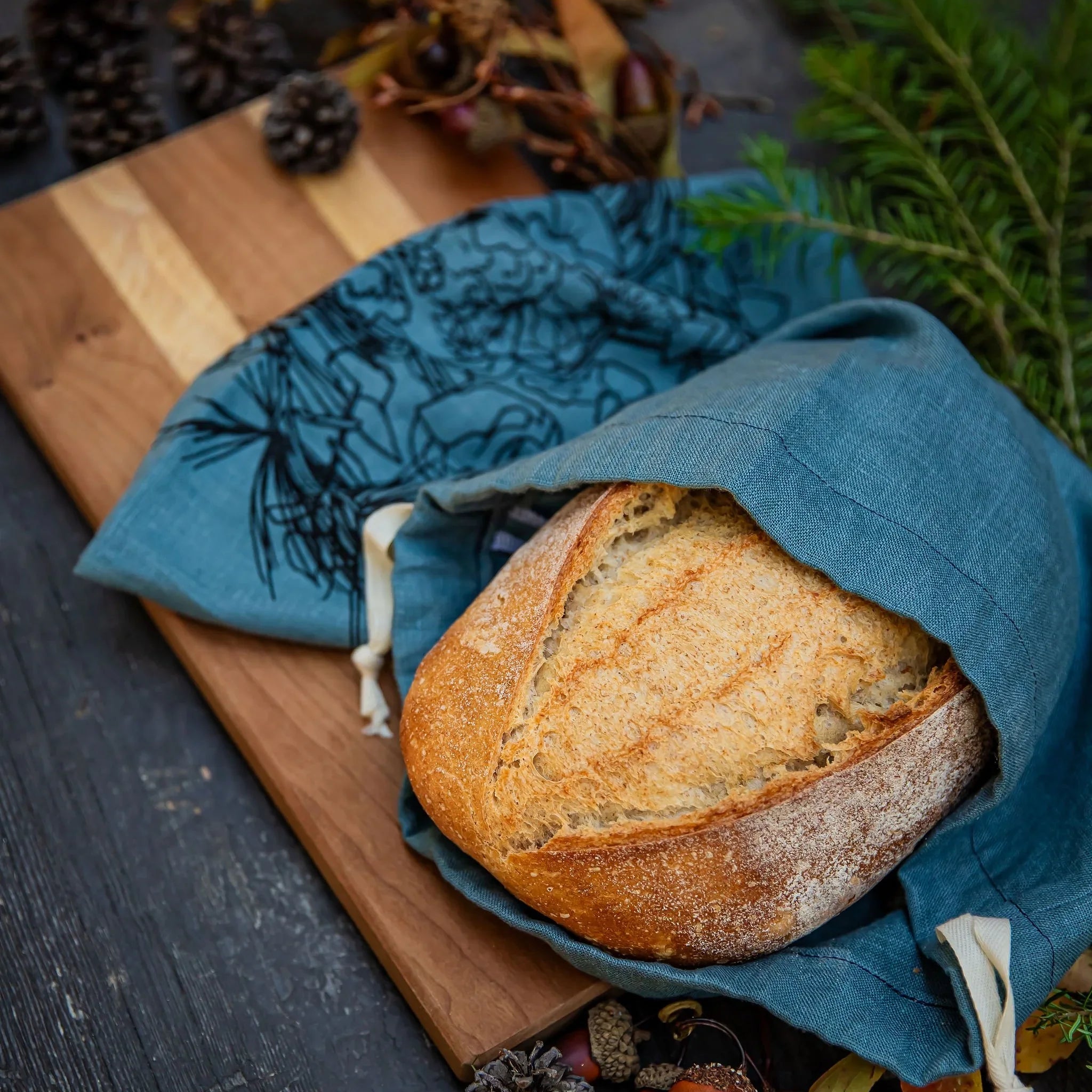 Linen Bread Bags