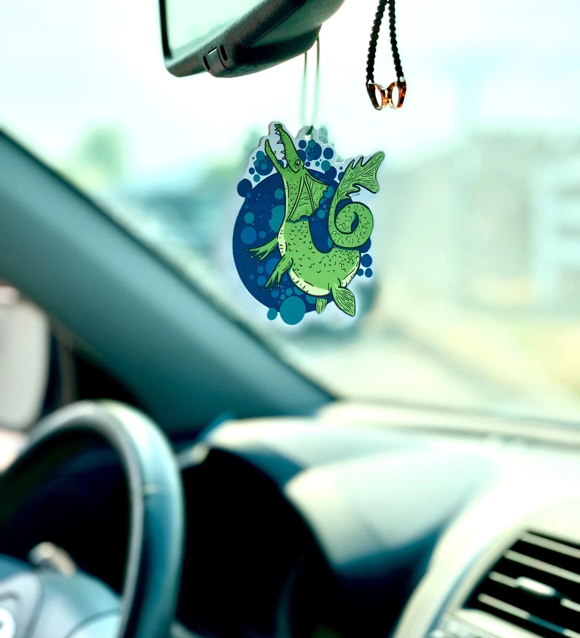 Flathead Lake Monster Car Freshener