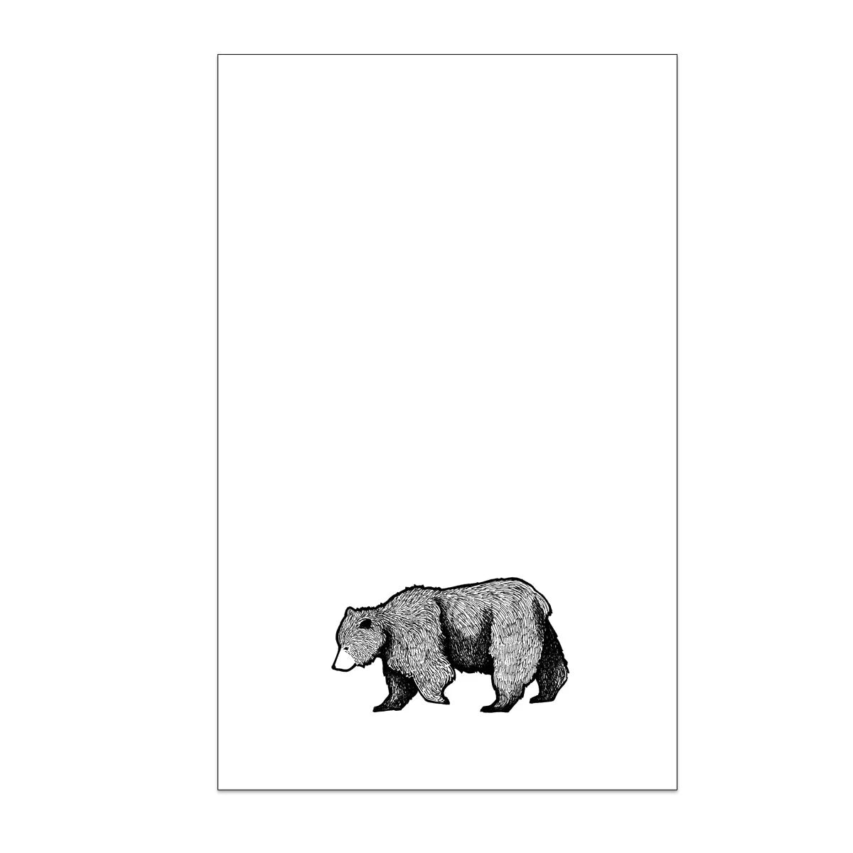 Bear Tea Towel
