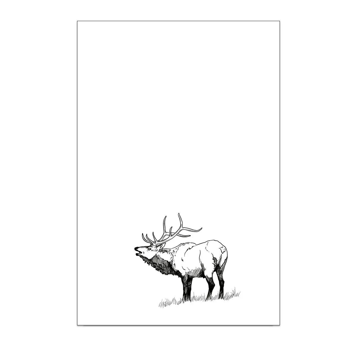 Elk Tea Towel
