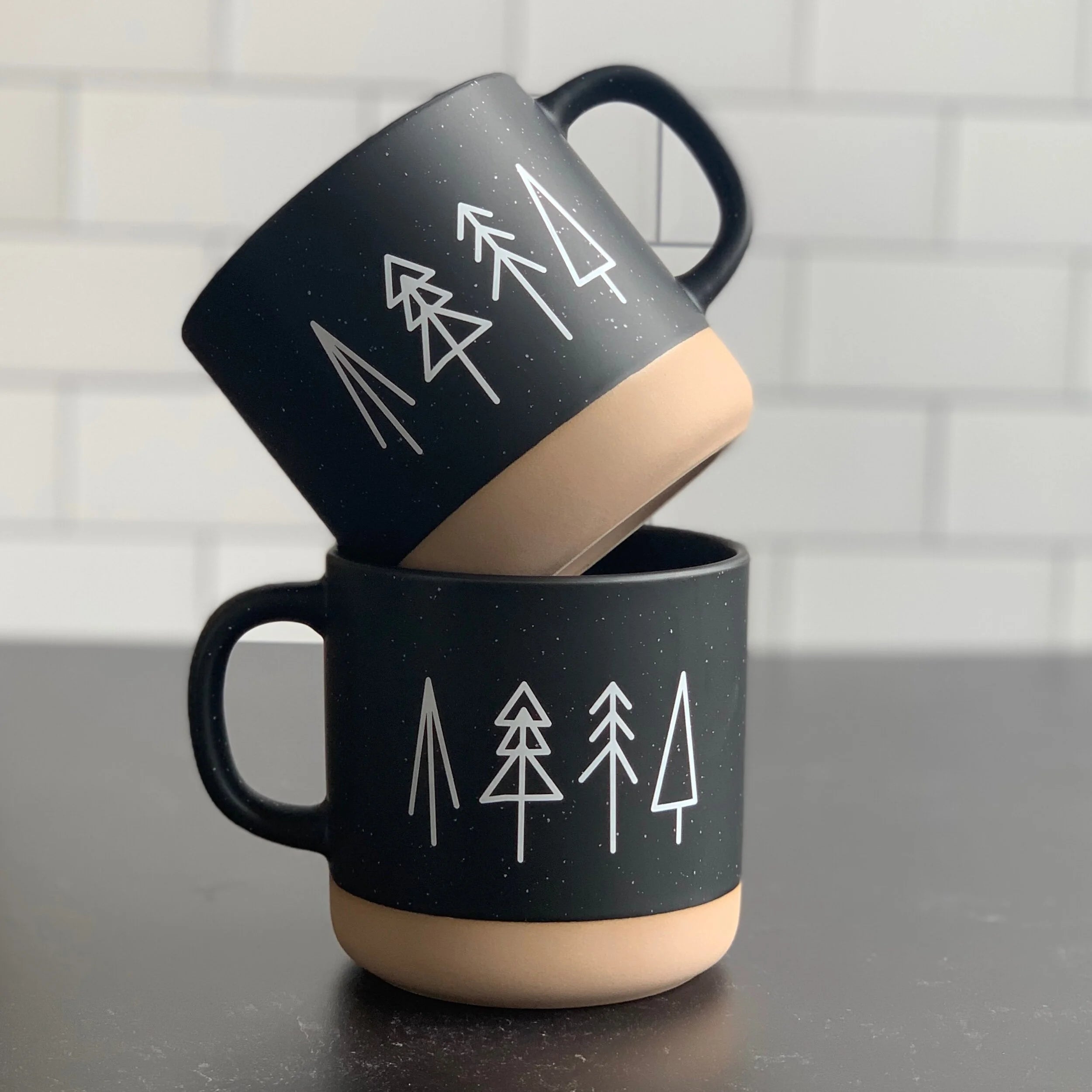 Stick Tree Ceramic Mug