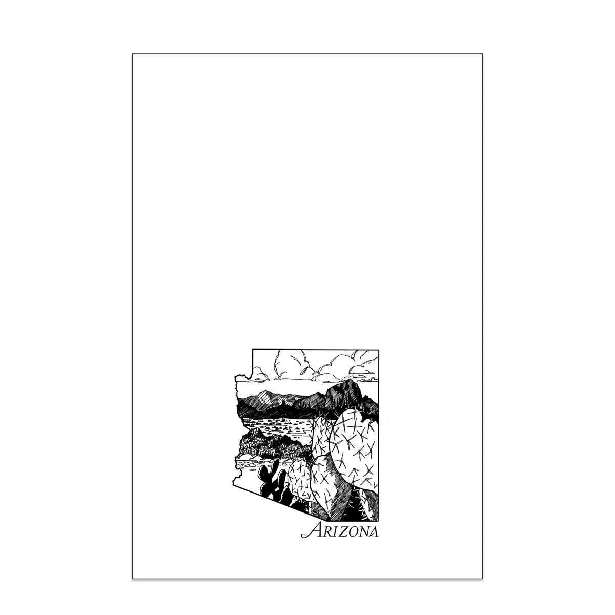 Arizona Tea Towel