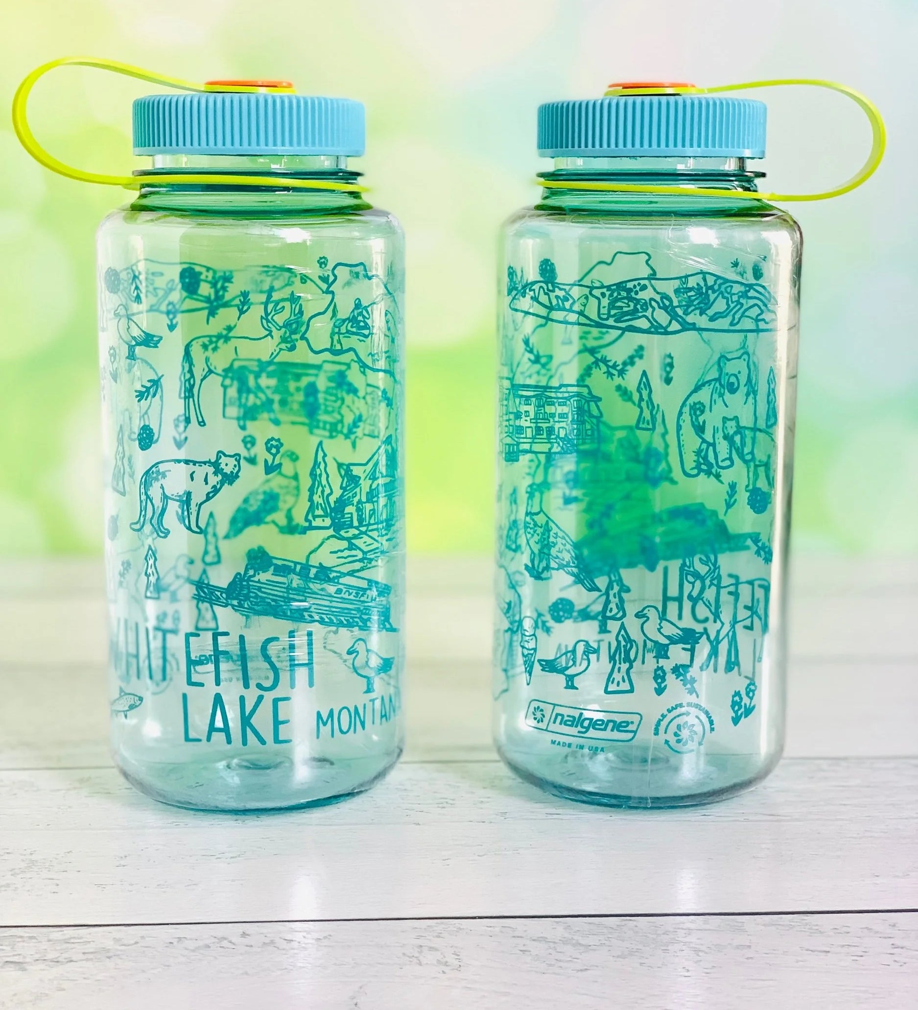 Whitefish Lake Nalgene Bottle
