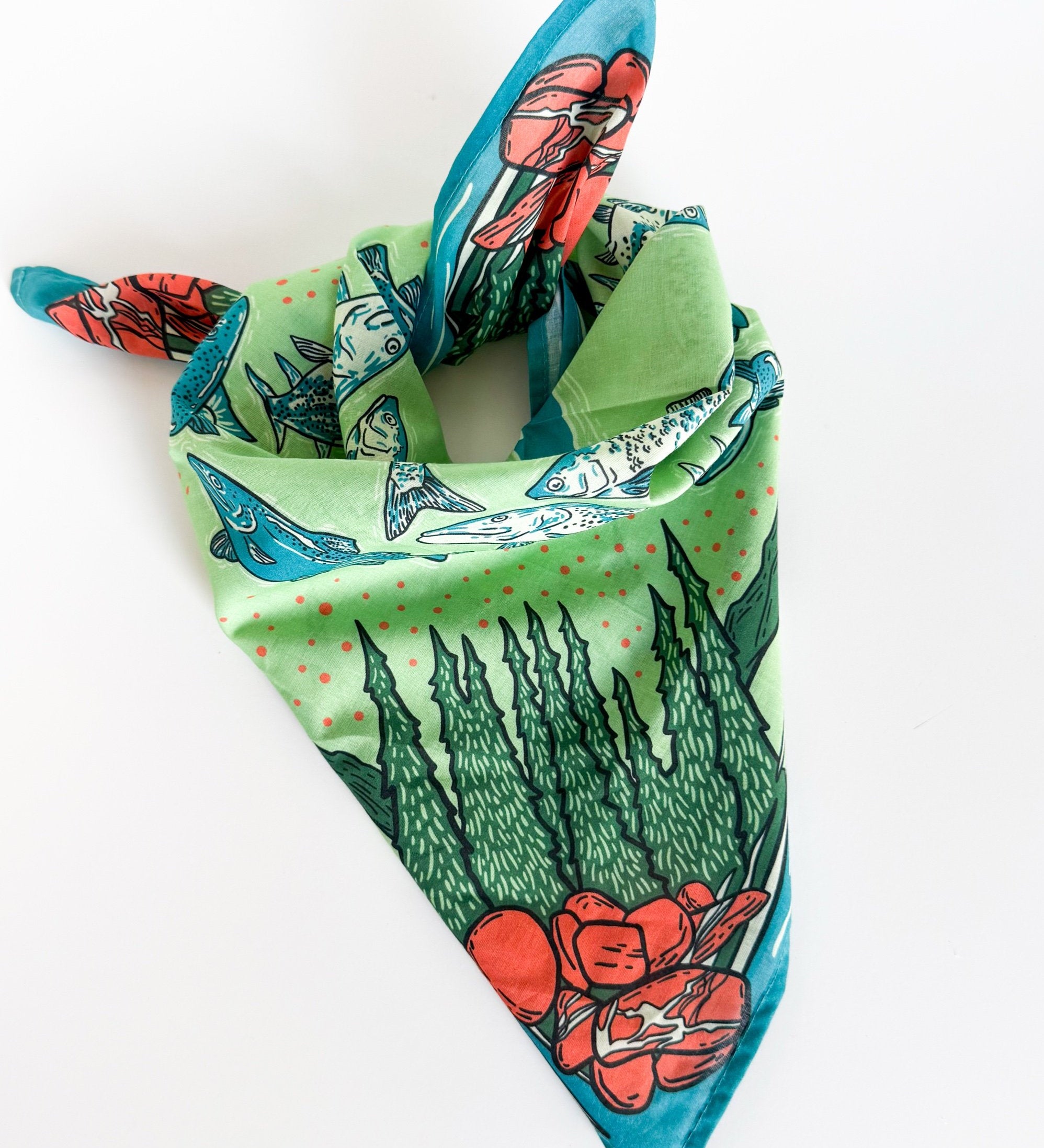 Whitefish Lake Fishing Bandana