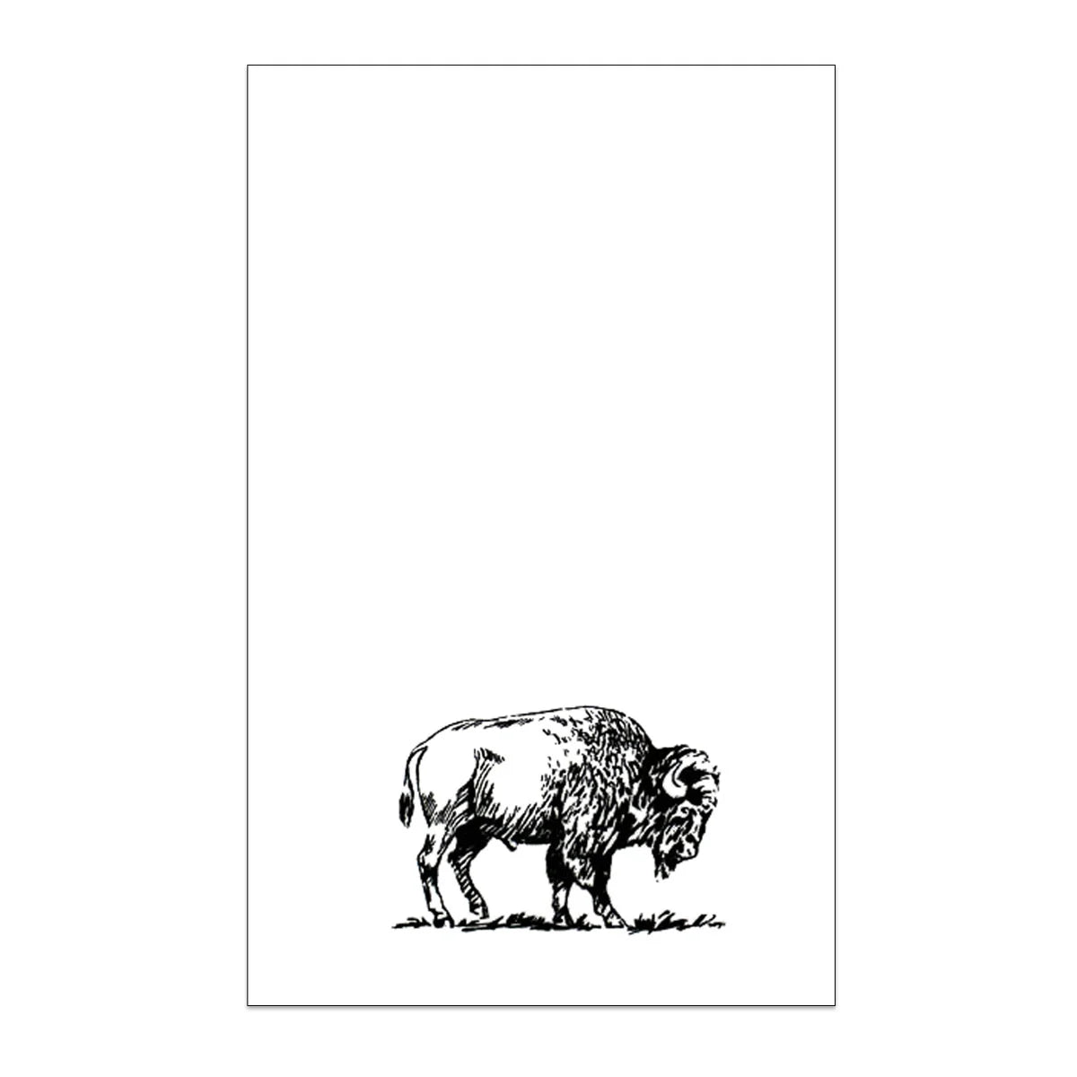 Bison Tea Towel