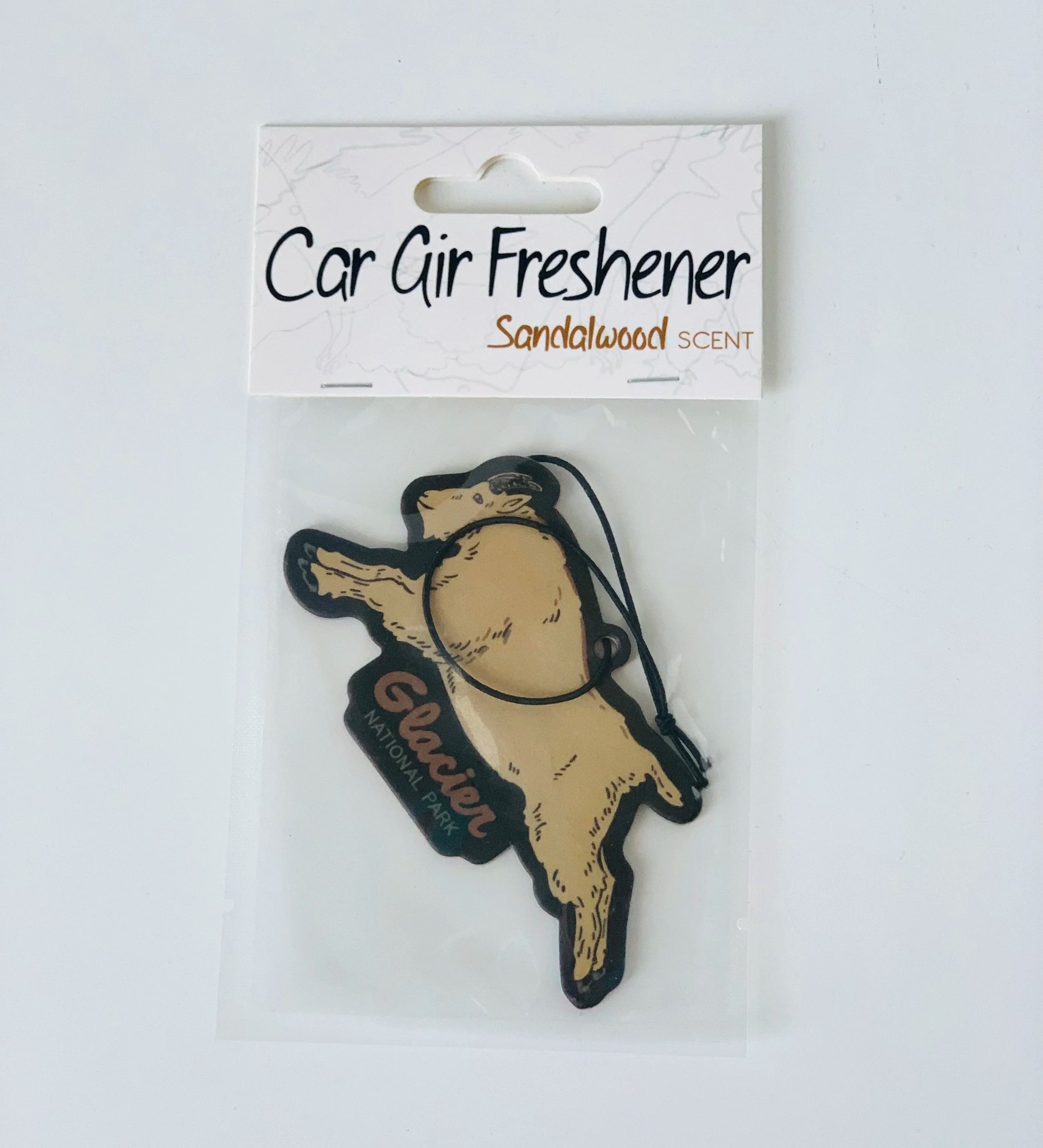 Glacier Mountain Goat Car Air Freshener