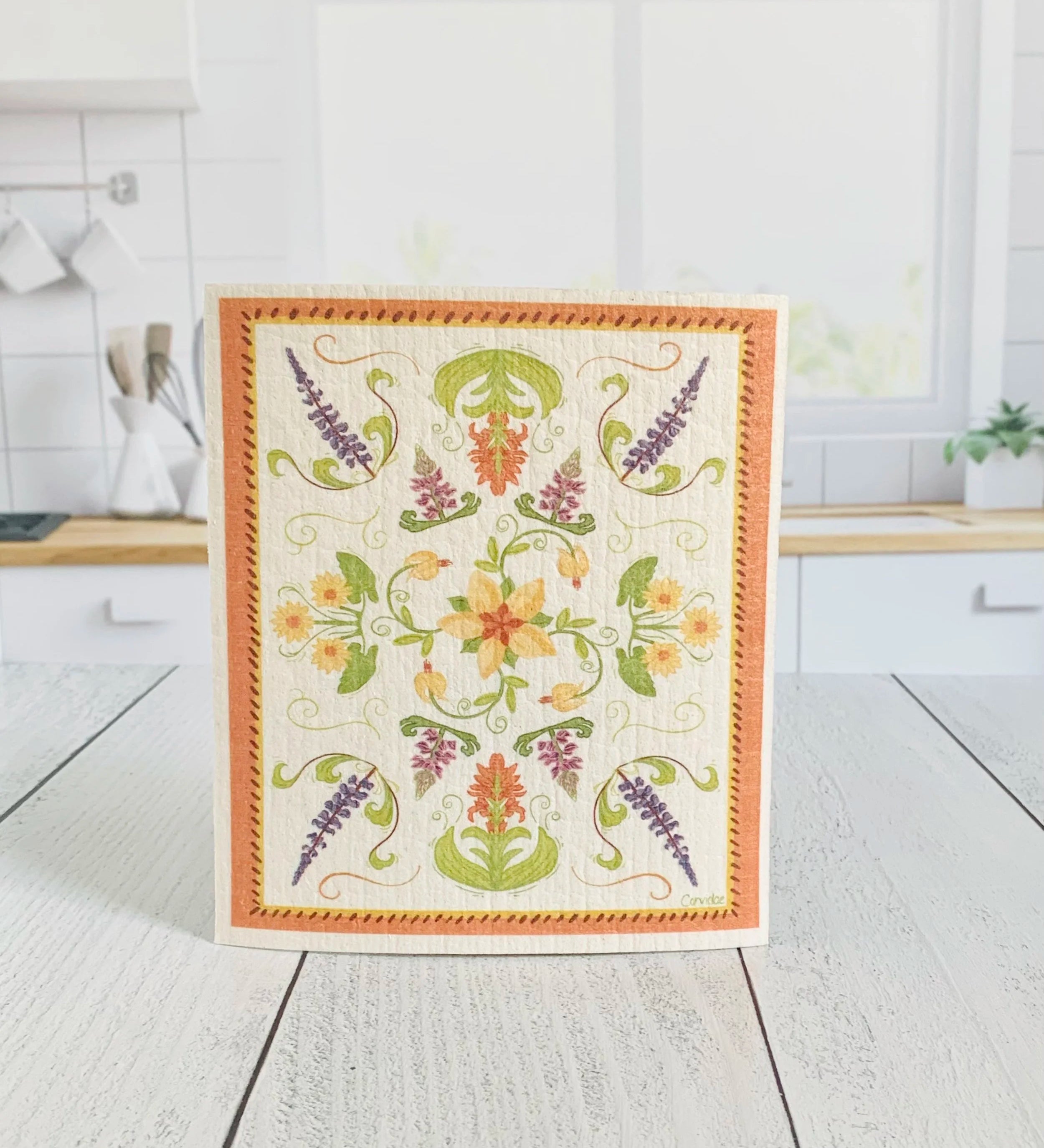Fiori Wildflower Swedish Dishcloth