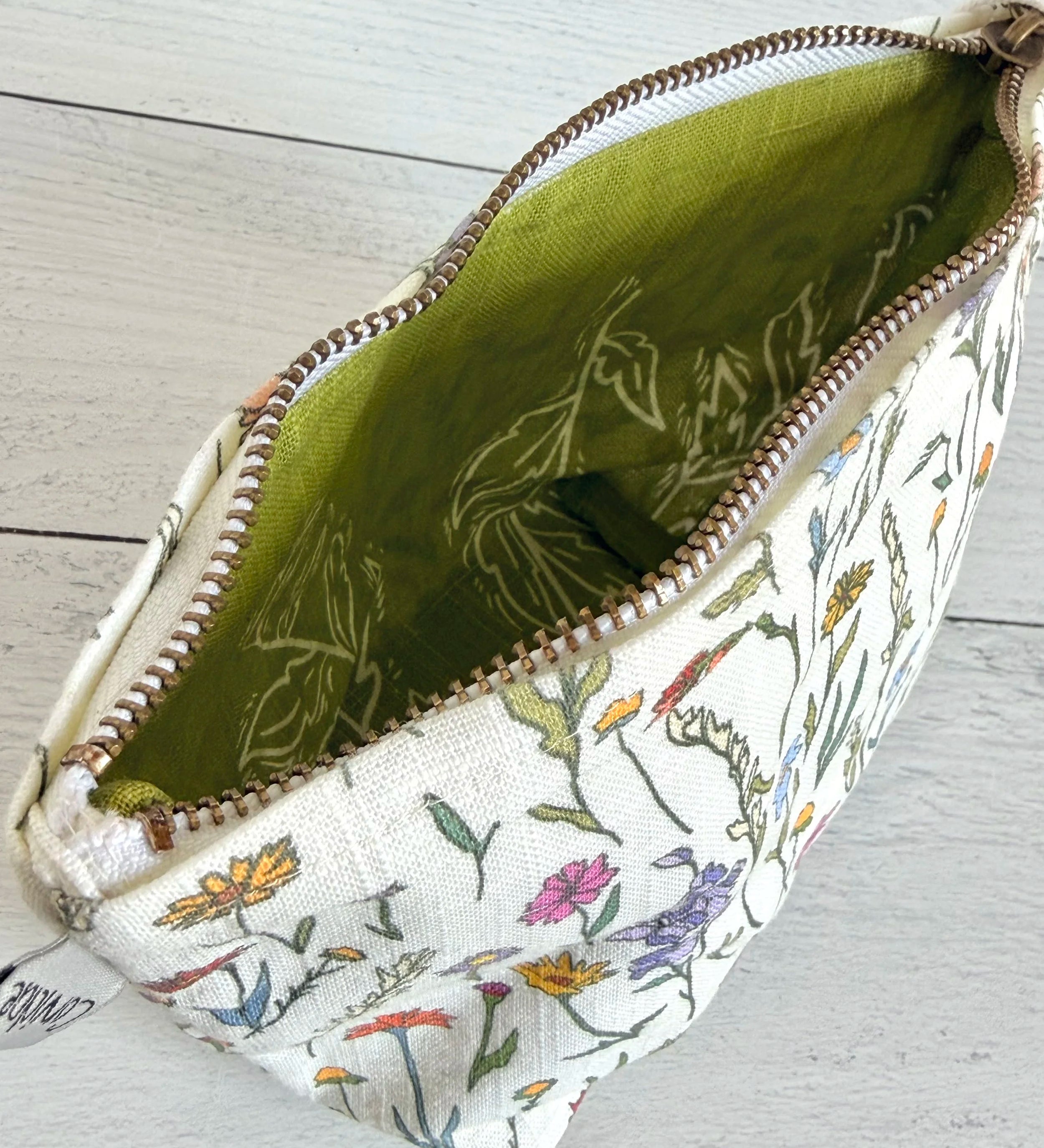 Prairie Wildflowers Zipper Pouch
