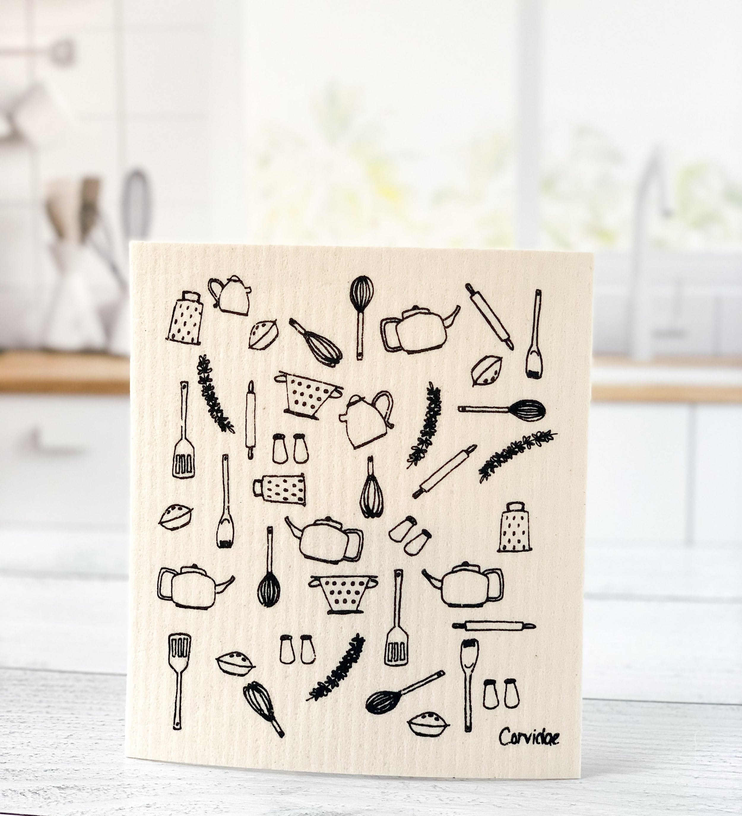 Kitchen Utensils Swedish Dishcloth