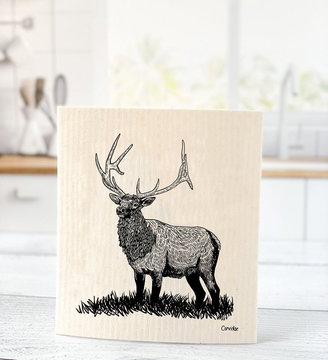 Elk Swedish Dishcloth