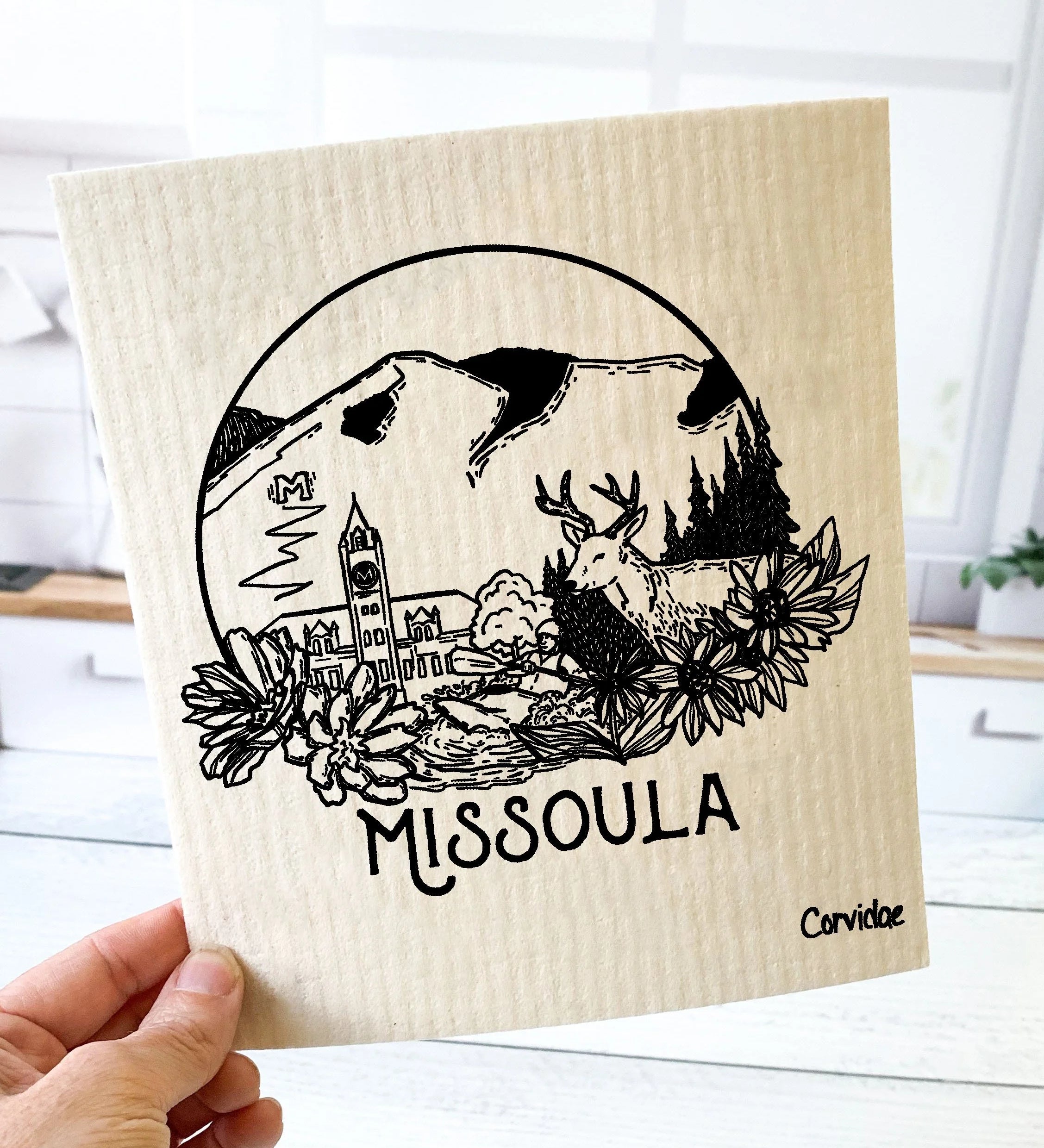 Missoula Swedish Dishcloth